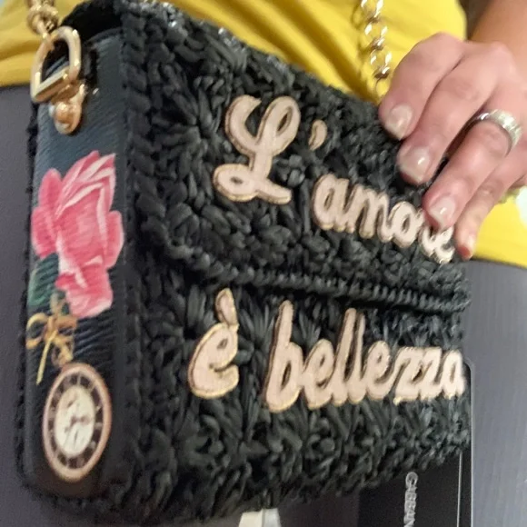 SOLD⛔️AUTHENTIC  DOLCE & GABBANA MILLENIALS " L'Amore E'Bellezza" FLORAL - Picture 8 of 16